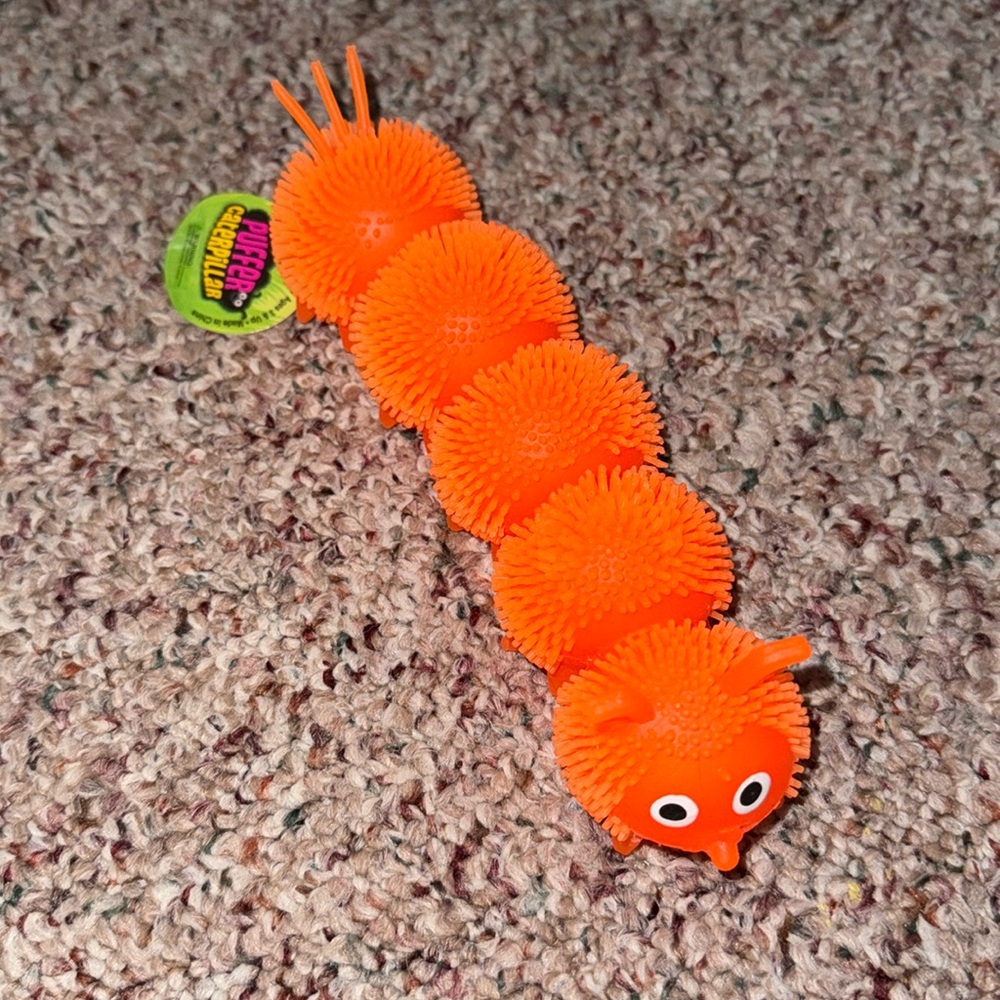 Puffer Caterpillar in Orange!